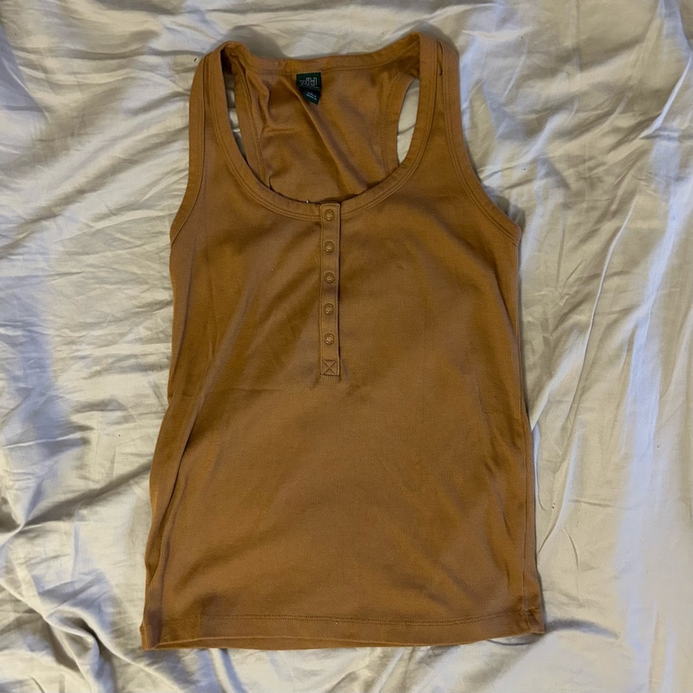 target tan tank top